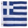 4 Less Co 12x18 Inch Greece Greek Country Nylon Embroidered Boat Car Flag With Grommets view 1