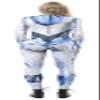 Panegy Women's Halloween Cosplay Jumpsuits Funny Mirror Armor Printed Bodysuit 3D Stretch Skinny Jumpsuit Cosplay Halloween Costume Outfit Catsuit view 4