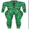Panegy Women's Fancy Printed 3D Jumpsuit Cosplay Novelty Funny Halloween Skeleton Costume Rave Party Onesies Union Suit One Piece Long Sleeve Bodysuit view 1