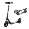 GLDDFDG Kick Scooter for Teens & Adults, 8" Big Wheels Kick Scooter with 3 Adjustable Height, Folding Scooter with Anti-Slip Deck for Kids Ages 8 Years and Up, Dual Shock Absorbing and Dual Brake Sys