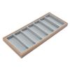 LIFKOME Sunglasses Display Case Slot Organizer Tray for Eyewear Accessories Protective Lining Quality for Scratch Resistance for Men and Women view 1