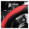 FUERU Car Steering Wheel Cover Set Car Steering Wheel Cover Breathable Leather Four Seasons Available Fashion Car Interior (Color : 1#) view 4