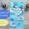 Ybgocot Mini Tabletop Shuffleboard for Kids,Ice Penguin Game,Indoor Table Top Curling Games,Family Board Games view 2