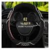 FUERU Car Steering Wheel Cover Set Car Steering Wheel Cover Breathable Wood Beads Elegant and Good Car Interior (Color : 2#) view 4