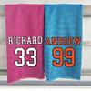 Handance Personalized Sports Cooling Towel, 40"x12" Custom Embroidery Neck Wrap Soft Breathable Chilly Towel Scarf for Yoga, Golf, Gym Fitness, Workout, Runing (Style B) view 4