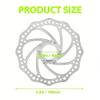 160 mm disc brake rotor 48mm freewheel threaded hubs disk flange and spare parts 160mm 6 bolt floating brakes alloy 31.8 for rt26 view 3