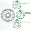 160 mm disc brake rotor 48mm freewheel threaded hubs disk flange and spare parts 160mm 6 bolt floating brakes alloy 31.8 for rt26 view 4