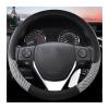 FUERU Car Steering Wheel Cover Set Car Steering Wheel Cover Breathable Ice Silk Fashion Atmosphere Car Interior (Color : 3#) view 1