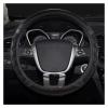 FUERU Car Steering Wheel Cover Set Car Steering Wheel Cover Breathable Silicone Soft Skin-Friendly Car Interior Birthday Gift (Color : 1#) view 1
