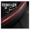 FUERU Car Steering Wheel Cover Set Car Steering Wheel Cover Breathable Silicone Soft Skin-Friendly Car Interior Birthday Gift (Color : 1#) view 3