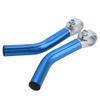 Handlebar Extension Grips with Light Blue Mountain Bike Bar Ends Extender Cushion Horn Straight Spare Parts for Cycling Accessories view 2