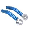 Handlebar Extension Grips with Light Blue Mountain Bike Bar Ends Extender Cushion Horn Straight Spare Parts for Cycling Accessories view 4