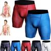 2PCS Ionic Energy Field Therapy Compression Shorts for Men, Mens Workout Spandex Shorts, Running Performance Baselayer Underwear, Men's Tight Shorts (J,M) view 1