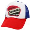 ALLNTRENDS Trucker Hat Cummins Engines Snapback Car Lovers Mesh Cap (Red White Royal) view 1