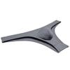 Jaxu Men's Second-skin Feel Bikini Briefs Underwear Absorbent Skimpy Briefs Hipster Half Hip Sports Underpants Dark Medium Gray L view 2