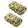 Gogoku 4-Pack Molle Pouch Long Tactical Molle Pouches Compact Utility EDC CP view 4