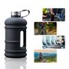 0.6Gallon/2.2L Water Bottle with Handle Outdoor Sports Fitness Cup BPa Free Fitness Sports Water Bottle Portable Large Capacity Water Cup for Outdoor Sports Hiking, Cycling, Camping, Running(Black) view 2