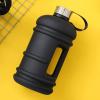 0.6Gallon/2.2L Water Bottle with Handle Outdoor Sports Fitness Cup BPa Free Fitness Sports Water Bottle Portable Large Capacity Water Cup for Outdoor Sports Hiking, Cycling, Camping, Running(Black) view 4
