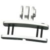 AOOHYEO for Goggle Camera Base - Paintball Face Mask Mount Bracket ClampsSilver view 1