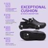 Anywear Zone Clogs - EVA-Cushioned Non Slip Work Shoes - Slip Resistant Work Shoes for Women & Men - Nursing Clogs with Back Strap - Wild Glam - 11 Women/9 Men view 4