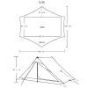 3F UL Gear Lanshan Pro Ultralight Tent 4-Season Camping Tent, Ideal for Camping in The Garden,Outdoor Lightweight Camping Shelter and Hiking Tent view 4