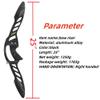 25" ILF Recurve Bow Riser ILF Device Aluminum Alloy Bow Handle American Hunting Recurve Bow Grip Right Handed for Outdoor Archery Shooting (Black) view 2