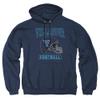 Villanova University Official Football Helmet Unisex Adult Pull-Over Hoodie, Navy, X-Large view 1