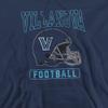 Villanova University Official Football Helmet Unisex Adult Pull-Over Hoodie, Navy, X-Large view 2