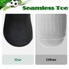 Girls Soccer Socks Youth Athletic Cheer Socks Pink Softball Socks Kids Toddler Baseball Sock 2 Pair Purple White & Rose White 6-9 Years view 4
