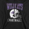 Abilene Christian University Official Football Helmet Unisex Adult Pull-Over Hoodie, Black, 2X-Large view 2
