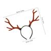 MAGICLULU Deer Antler Headband 1PC Deer Horn Headpiece Xtmas Deer Horn Headdress for Christmas Holloween Party Deer Antlers Cosplay view 2