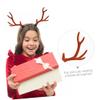 MAGICLULU Deer Antler Headband 1PC Deer Horn Headpiece Xtmas Deer Horn Headdress for Christmas Holloween Party Deer Antlers Cosplay view 3