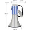 SAAKO Portable Bullhorn 50w Power Portable Megaphone Speaker Recordable Speaker Large Volume Guide Outdoor Handheld Amplifier Bullhorn Speaker Lightweight view 2