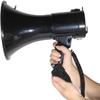 SAAKO Portable Bullhorn 50w Power Portable Megaphone Speaker Recordable Speaker Large Volume Guide Outdoor Handheld Amplifier Bullhorn Speaker Lightweight view 3