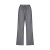 XUNRYAN Capris for Women Casual Summer 2023 Capri Leggings Lightweight High Waist Linen Cargo Pants Pockets Cropped Trousers view 3