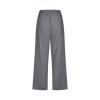 XUNRYAN Capris for Women Casual Summer 2023 Capri Leggings Lightweight High Waist Linen Cargo Pants Pockets Cropped Trousers view 4