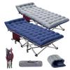 Barbella Folding Camping Cot, 2 Pack Folding Cot Camping Cots for Adults, Portable Sleeping Cot with Mattress Foldable Outdoor Bed Camp Cots Guest Bed with Carry Bag for Home, Office & Outdoor Use view 1