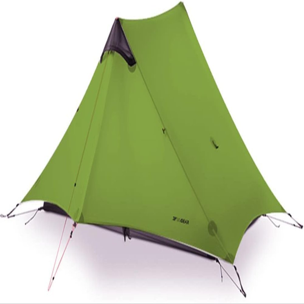 3F UL Gear Lanshan Ultralight Tent 4-Season Camping Tent, Ideal for Camping in The Garden,Outdoor Lightweight Camping Shelter and Hiking Tent