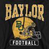 Baylor University Official Football Helmet Unisex Adult Pull-Over Hoodie, Black, Small view 2