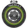 Felixstory 10x2.50-6.5 Solid Wheel, 10 Inch 60/70-6.5 Tubeless Tire with Hub Replacement for Segway Ninebot Max G30P G30LP Hiboy Titan Pro MAX3 Varla Eagle One Electric Scooter, 10x2.5 Rubber Tyre view 1