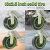 Felixstory 10x2.50-6.5 Solid Wheel, 10 Inch 60/70-6.5 Tubeless Tire with Hub Replacement for Segway Ninebot Max G30P G30LP Hiboy Titan Pro MAX3 Varla Eagle One Electric Scooter, 10x2.5 Rubber Tyre view 3