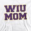Western Illinois University Official Mom Unisex Adult Pull-Over Hoodie, White, Medium view 2