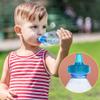 4 PCS No Spill Water Bottle Caps Replacement Spout Adapter with Protective Cap for Toddlers to Adults, Universal Water and Juice Bottle Toppers view 2