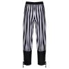 Mens Medieval Capris Drawstring Waist Ankle Banded Pants Viking Navigator Pirate Trousers Renaissance Gothic Pants Black view 3