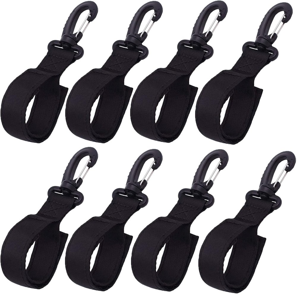 MOPHOEXII Kayak Paddle Holder,Kayak Paddle Clip,4-8pcs Kayak Paddle Strap Sup Paddleboard Paddle Holder, Inflatable Boat Paddle Keeper