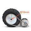 L-faster DIY 145/70-6 Inch 48V 500W Trolley Cart #420Chain Drive Dual Brushless Gear Motor Kit with Reverse Button (48V500W Max 10kph) view 4