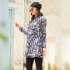 Burkini Swimsuits for Women Muslim Swimwear 3 Pieces Full Cover Long Sleeve Swimming Top Hijab Pants Modest Swimsuit Islamic Swimming Costume Plus Size Sun Protection Beachwear Purple Leaf M view 3