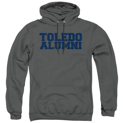 University of Toledo Official Alumni Unisex Adult Pull-Over Hoodie, Charcoal, Medium