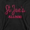 Saint Josephs University Official Alumni Unisex Adult Pull-Over Hoodie, Black, 2X-Large view 2
