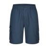 Boys 5t Shorts Cargo Shorts Men Big Tall Casual Premium Twill Multi Pockets Tooling Shorts Classic Fit Elastic Waist Shorts Mens Work Shorts 9 Inch Inseam Navy M view 3